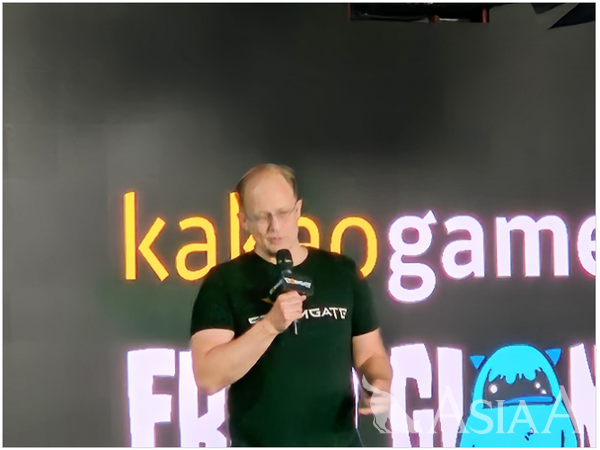 팀 모튼 프로스트 자이언트 스튜디오 대표 [사진=강민수 기자]