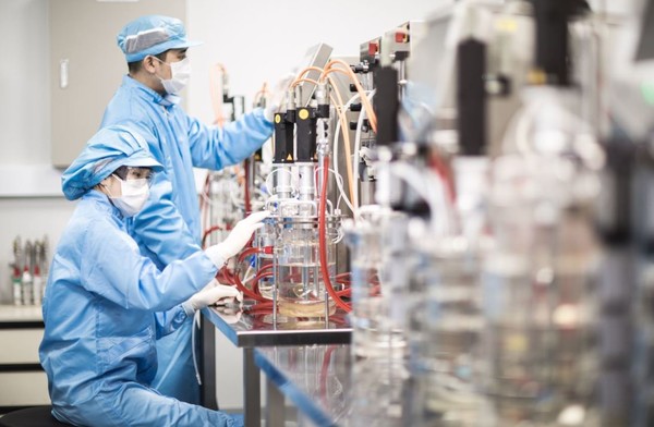 대웅제약 연구원이 신약개발 연구를 진행하고 있다. (대웅제약 제공)