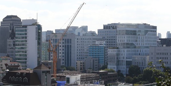 오피스텔 밀집 지역 모습 [사진 =뉴스1]