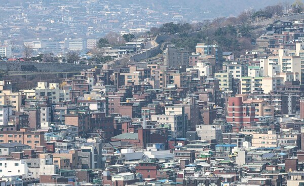 서울시내 빌라 밀집지역의 모습.[사진 = 뉴스1]