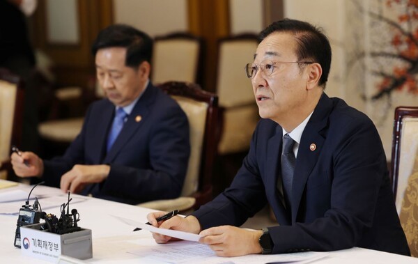 김윤덕 국토교통부 장관이 7일 서울 종로구 정부서울청사에서 열린 부동산관계장관회의에서 발언을 하고 있다.[사진 = 뉴스1]